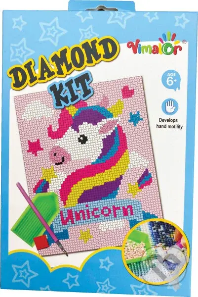 Diamantové malování - Baby Jednorožec