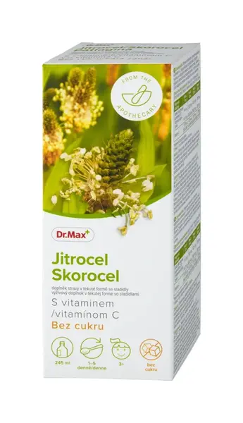 Dr.Max Skoroceľ s vitamínom C Bez cukru