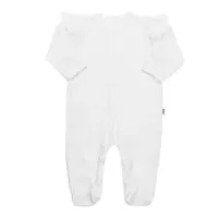 Dojčenský bavlnený overal New Baby Practical biely dievča 80 (9-12m), 20C46669