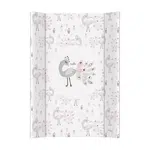 Podložka prebaľovacia 2-hranná s pevnou doskou (50x70) Comfort Lolly Polly Peacock