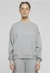 Women's Oversized Terry Light Asphalt Sweatshirt