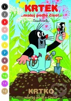 Krtek: Maluj podle čísel (Omalovánky A5) - Zdeněk Miler - kniha z kategorie Omalovánky