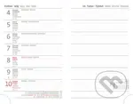 Kapesní diář 2026 Print Pop světle modrý