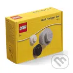 LEGO  věšák na zeď, 3 ks - bílá, černá, šedá - hra z kategorie LEGO merchandise
