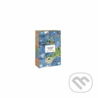 Veľké puzzle svetadiely - puzzle z kategorie 60 - 300 dílků