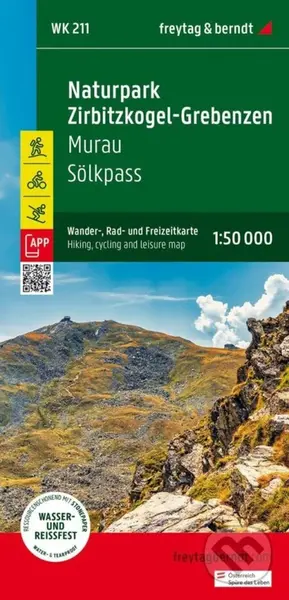 Přírodní park Zirbitzkogel-Grebenzen 1:50 000 / turistická a cykloturistická mapa