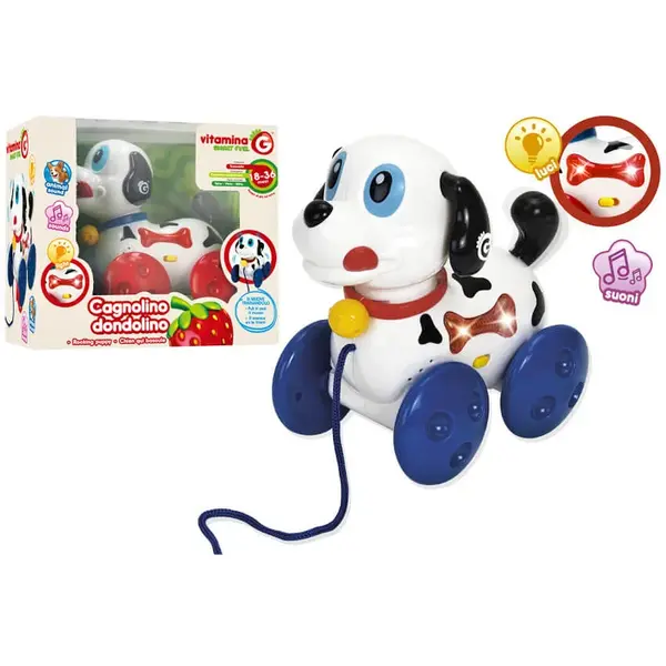 Pes na ťahanie Vitamina G so zvukom a svetlom-Vitamina G