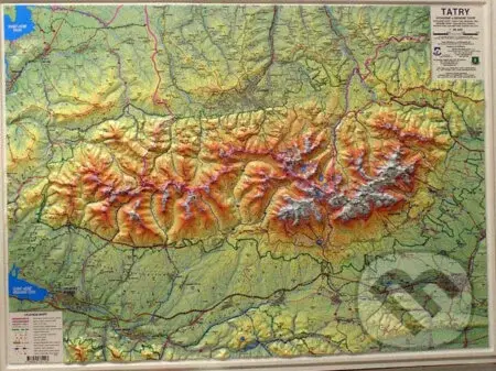 Tatry 1:66 666 (Plastická mapa)