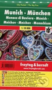 Munich 1:10 000 (Mapa mesta - vrecková - Platná do konca roka 2021)