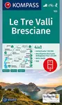 Le Tre Valli Bresciane (4 in 1, WK 103, 1:50.000)