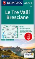 Le Tre Valli Bresciane (4 in 1, WK 103, 1:50.000)