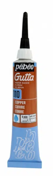 Gutta na hedvábí Pébéo 20ml – měděná