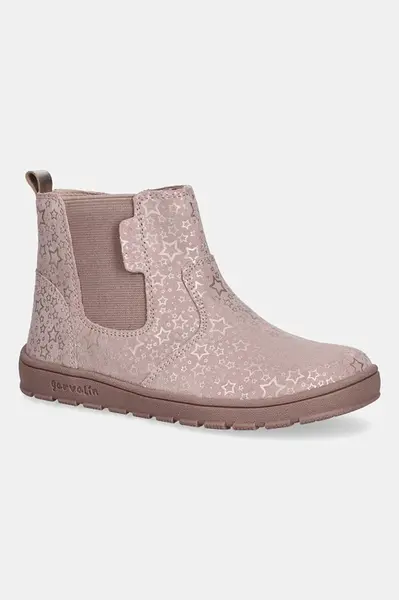 Dětské semišové kotníkové boty Garvalin