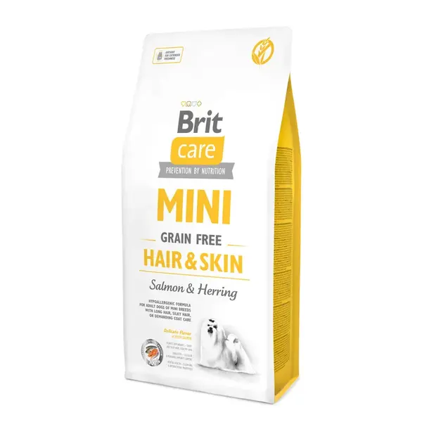 Brit Care Dog Mini Grain Free Hair & Skin 7 kg