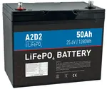 A2d2 baterie lifepo4 25,6 v 50ah m8 rept cells