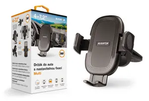 Aligator Multi HA20 Držák do auta s nastavitelnou fixací do ventilační mřížky, univerzální