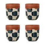 Sada hrnků Bloomingville Check 375 ml 4-pack