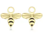 S'Agapõ Přívěsky na kruhové náušnice Včelky Happy Ears SHE031