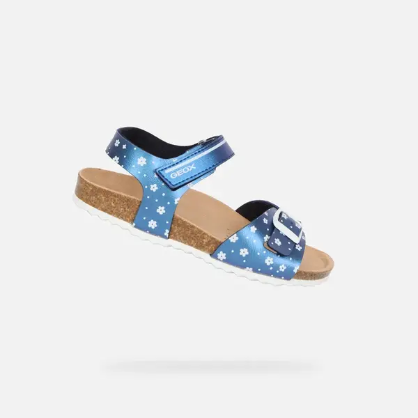 Modré dívčí sandály Geox Adriel
