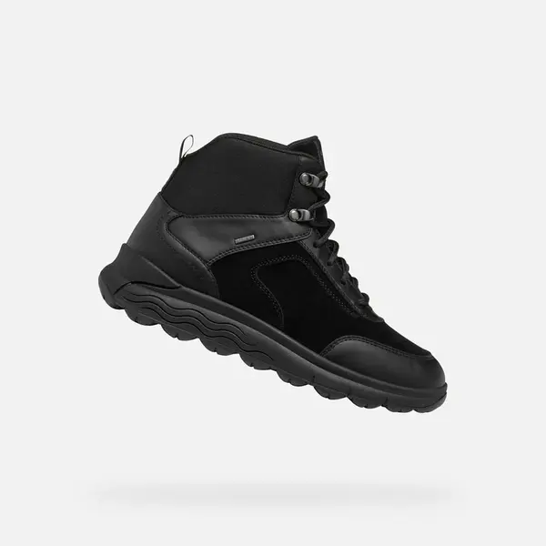 Černá dámská kotníková obuv Geoxspherica 4x4 B Abx - Dámské