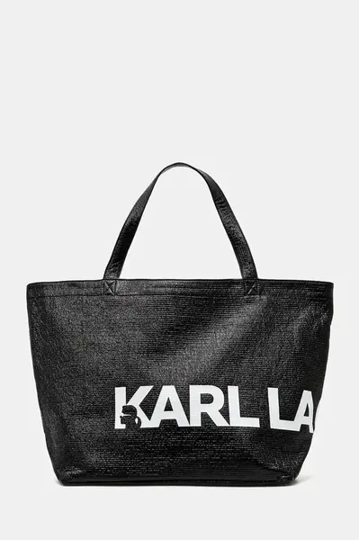 Bavlněná kabelka Karl Lagerfeld