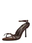 GLAMOROUS Remienkové sandále  tmavohnedá
