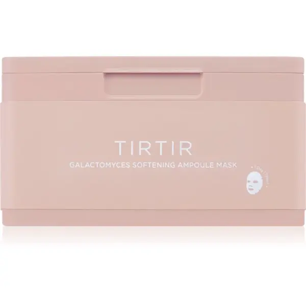 TIRTIR Ampoule Mask Galactomyces rozjasňující plátýnková maska s vyhlazujícím efektem 30 ks