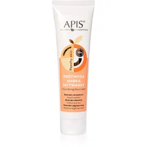 Apis Natural Cosmetics Peachy Skin pleťová maska s vyživujúcim účinkom 100 ml