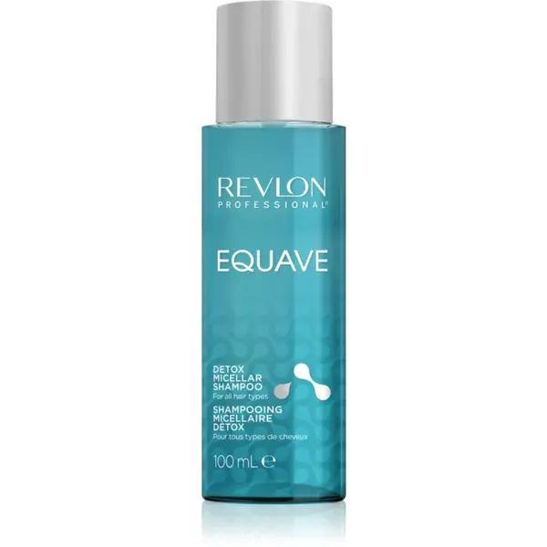 Revlon Professional Equave Detox Micellar Shampoo micelární šampon s detoxikačním účinkem pro všechny typy vlasů 100 ml