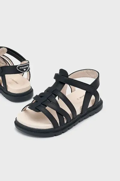 Dětské sandály Mayoral černá barva, 45633