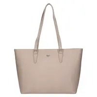 Dámská kožená kabelka Lagen Taís - tmavě béžová