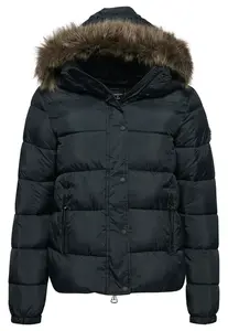 Superdry & Co Zimná bunda  čierna