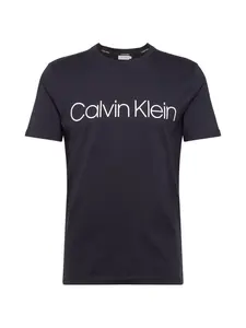 Calvin Klein Tričko  námornícka modrá / biela
