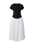 VERO MODA Šaty 'VMFAITH'  čierna / biela