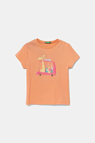 Dětské bavlněné tričko United Colors of Benetton