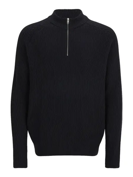Jack & Jones Plus Sveter  tmavomodrá