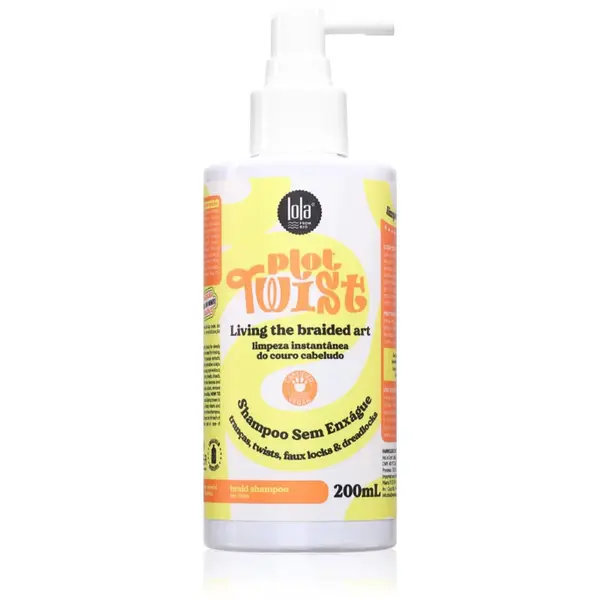 Lola Cosmetics Plot Twist bezoplachová vlasová starostlivosť 200 ml