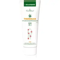 Cannaderm Thermolka teplé mazanie masážny krém s hrejivým účinkom 250 ml