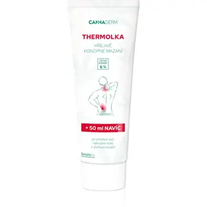 Cannaderm Thermolka teplé mazanie masážny krém s hrejivým účinkom 250 ml