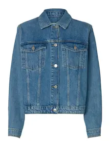 SELECTED Prechodná bunda 'SLFCENA-KORI'  modrá denim