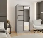 Šatní skříň Abi Rubino V2 Rozměry: 250 cm, Barva korpusu + barva dveří: Kašmír