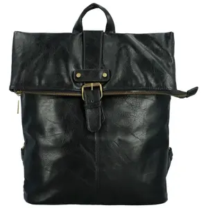 Stylový koženkový batoh Gohar, černý