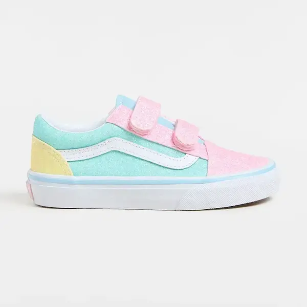 Dětské tenisky Vans Old Skool V tyrkysová barva, VN000CYAZQP1