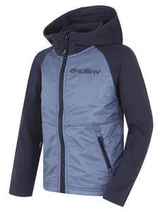 Husky  Any K blue, 128 Detská mikina s kapucňou