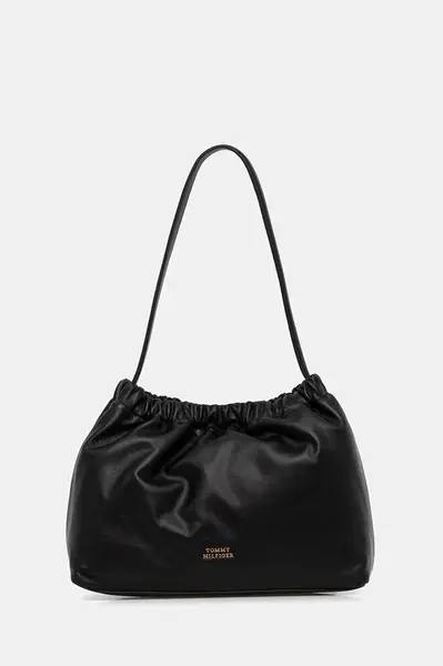 Kožená kabelka Tommy Hilfiger