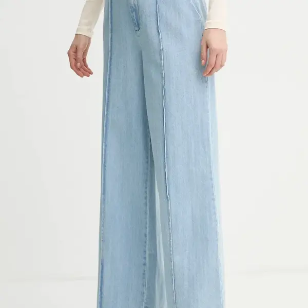 Džíny Gestuz dámské, modrá barva, 10910096