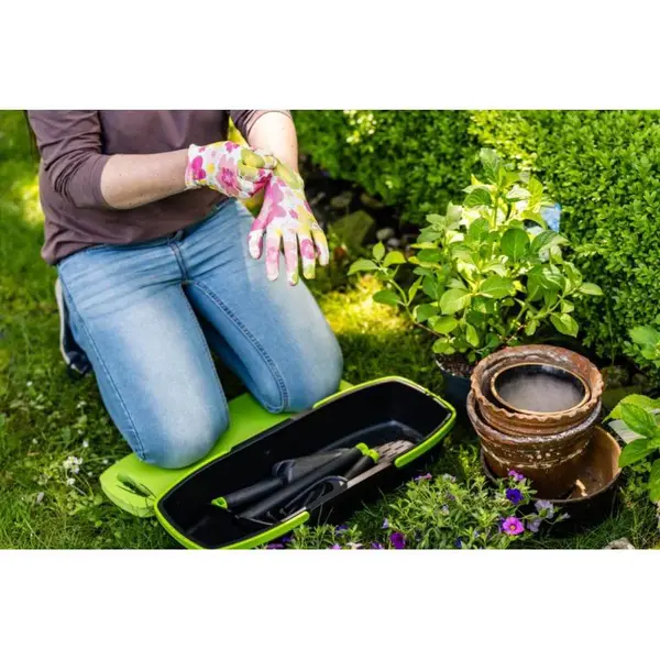 Rukavice polyesterové S-GARDEN, 7, STALCO