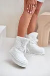 BIG STAR SHOES Sněhule na platformě se zipem Big Star