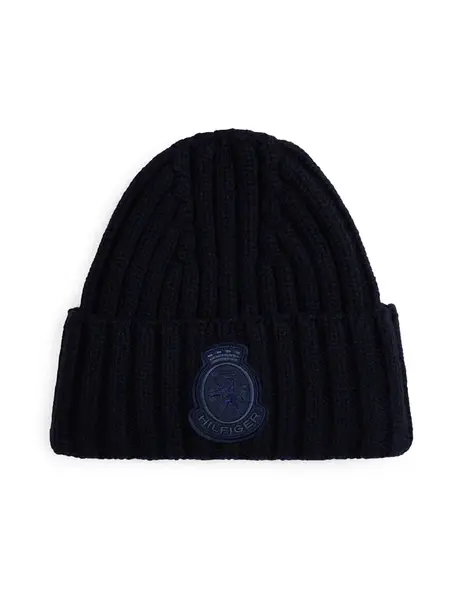 TOMMY HILFIGER Čiapky  modrá / tmavomodrá