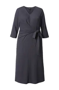 Ulla Popken Šaty  antracitová